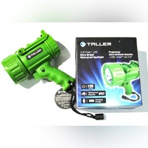 Green Waterproof Spotlight